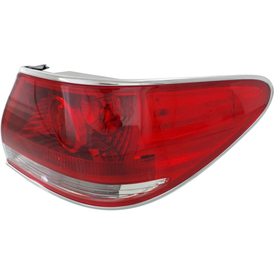 Safe Outdoor Halogen Tail Light For 2005 Lexus ES330 Right Clear & Red Lens