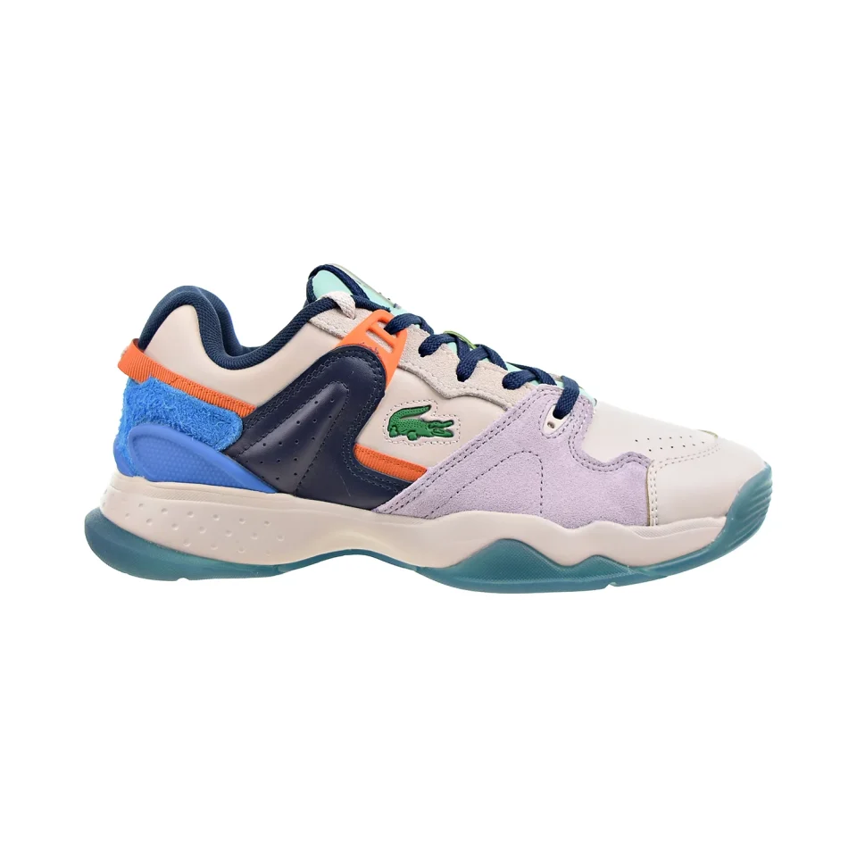 Popular Lacoste T-Point 0121 1 P SMA Men's Shoes Off White-Purple 7-42sma0056-ai6