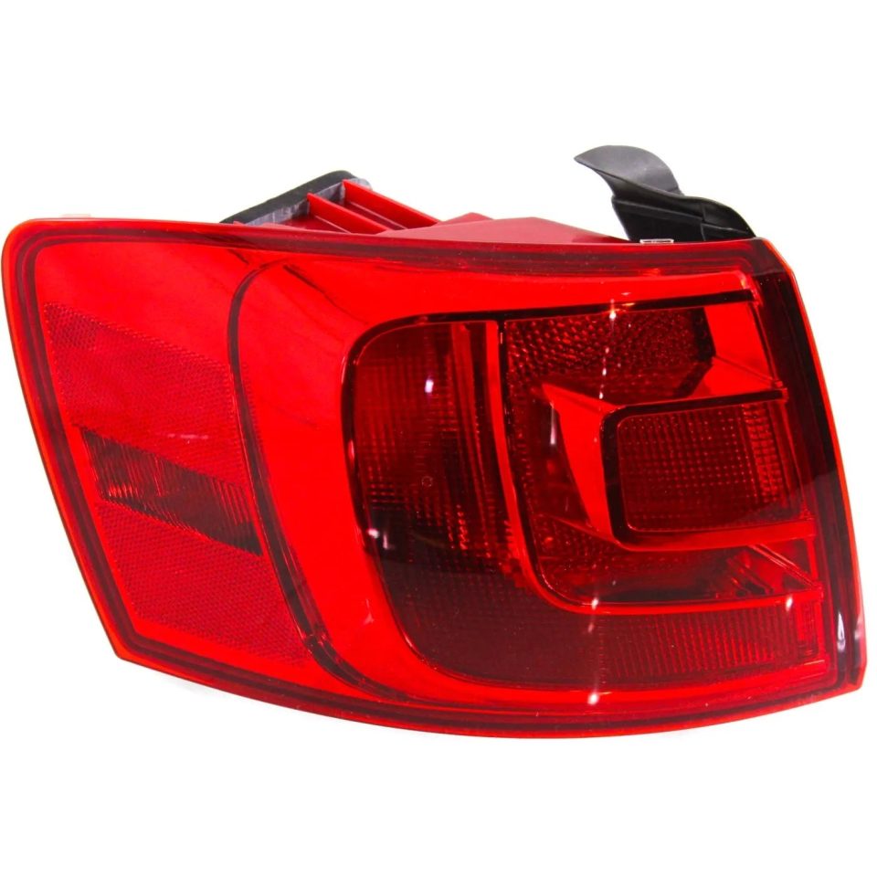 Long-Lasting CAPA Tail Light Left Outer For Volkswagen 2011-2018 Jetta 2013-2014 Hybrid Sedan