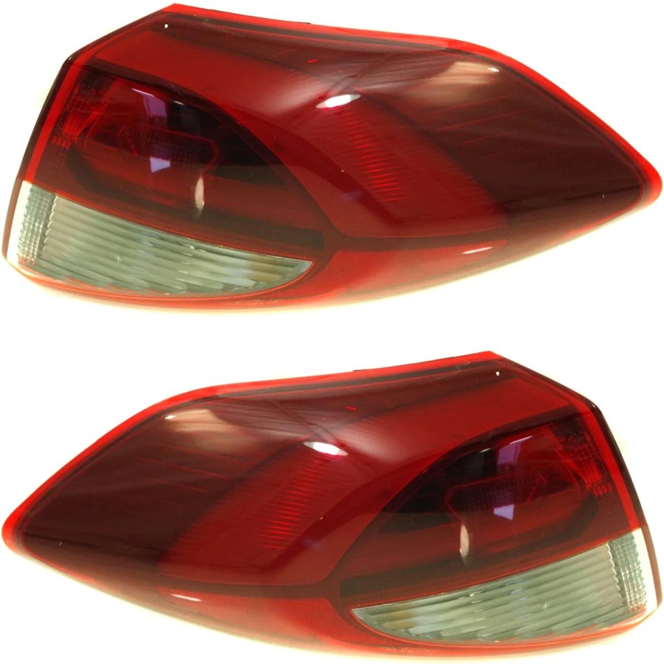 Frosted Tail Light For 2016-2018 Hyundai Tucson Set of 2 Driver and Passenger Side