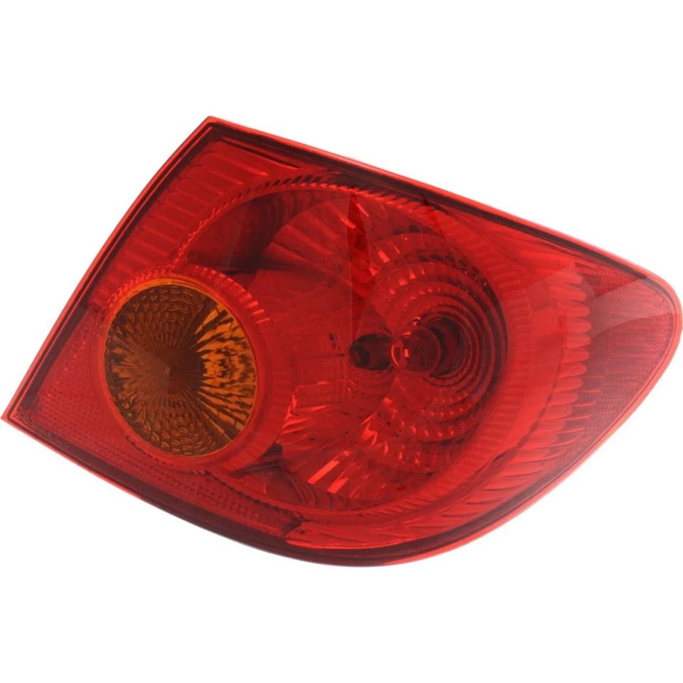 Kitchen Space-Saving Tail Light for 2003-2004 Toyota Corolla Passenger Side