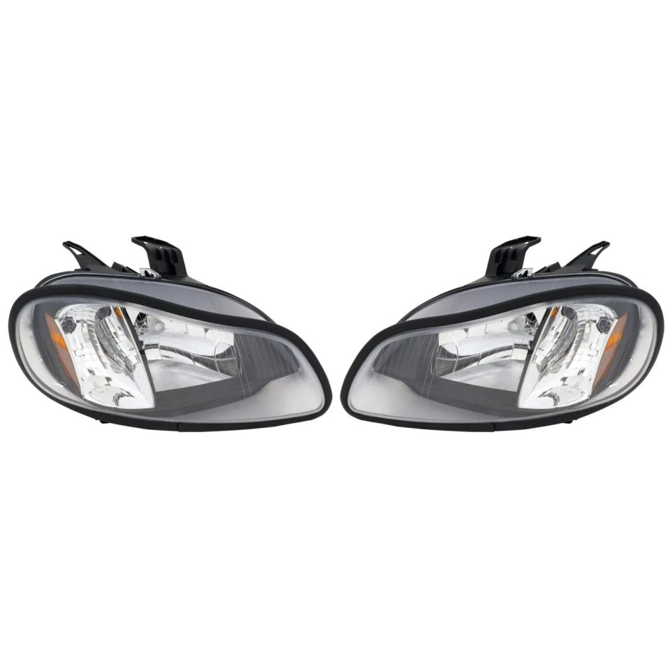 Frosted Top-Rated Headlight For 2002-2009 Freightliner M2 106 Driver or Passenger Side