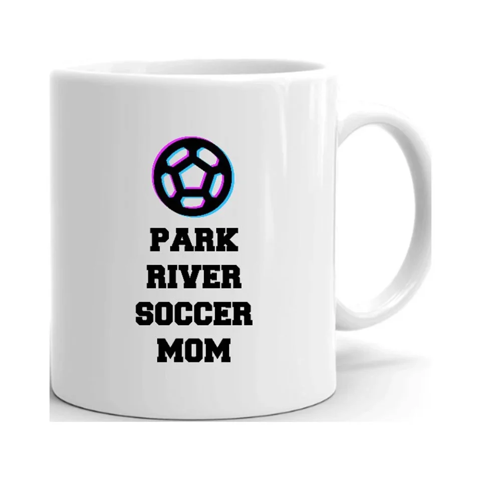 Clear Gift-Ready Tri Icon Park River Soccer Mom Ceramic Dishwasher And Microwave Safe Mug By Undefined Gifts