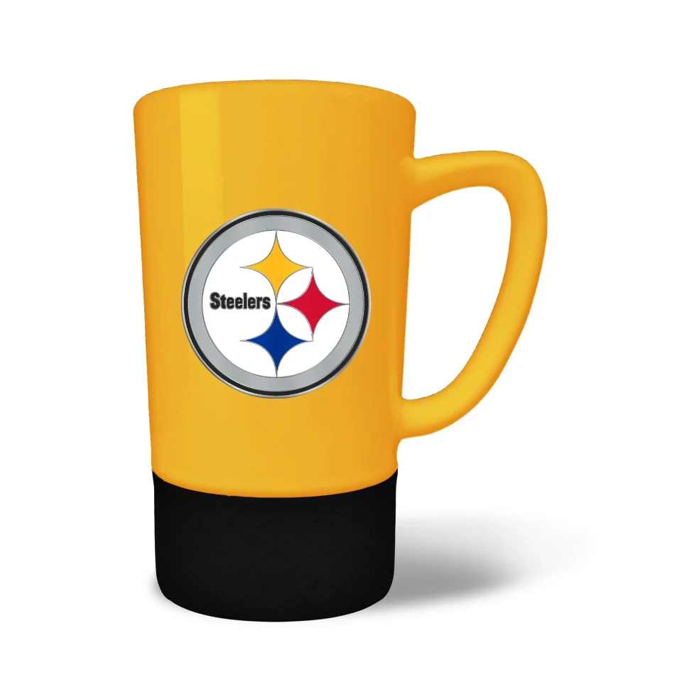 Natural Pittsburgh Steelers 15oz. Team Colored Jump Mug