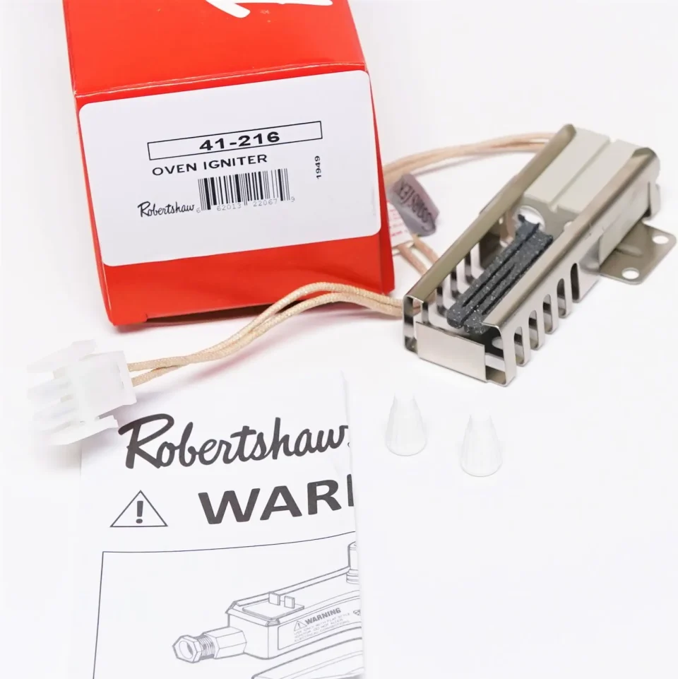 Cast Iron Robertshaw 41-216 Gas Range Oven Ignitor for GE WB13T10045 223C3381G003 Igniter