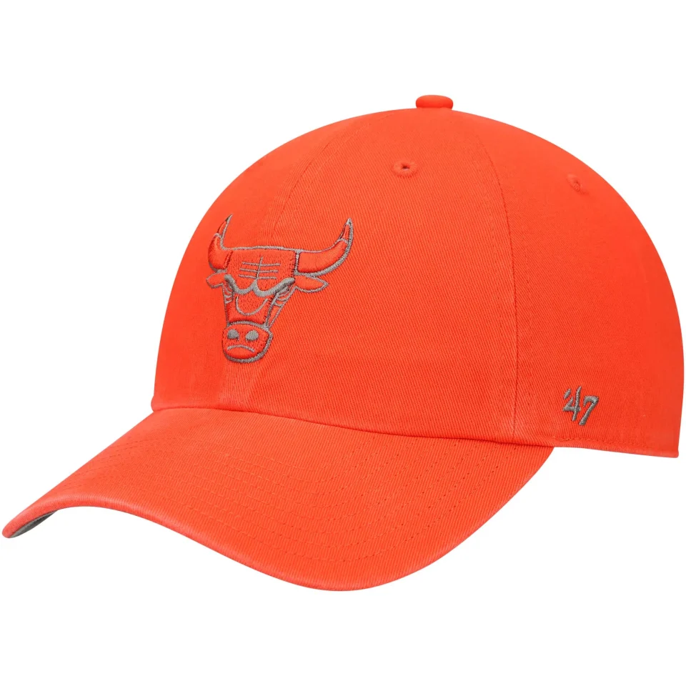 Ultimate Men's '47 Orange Chicago Bulls Ballpark Clean Up Adjustable Hat - OSFA