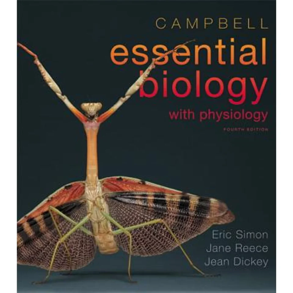 Select Best-Selling Pre-Owned Campbell Essential Biology with Physiology Paperback Eric J. Simon, Jean L. Dickey, Jane B. Reece