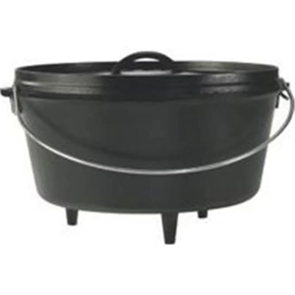 Polished Gift-Ready Dutch Oven Camp 8Qt 5In Depth L12DCO3