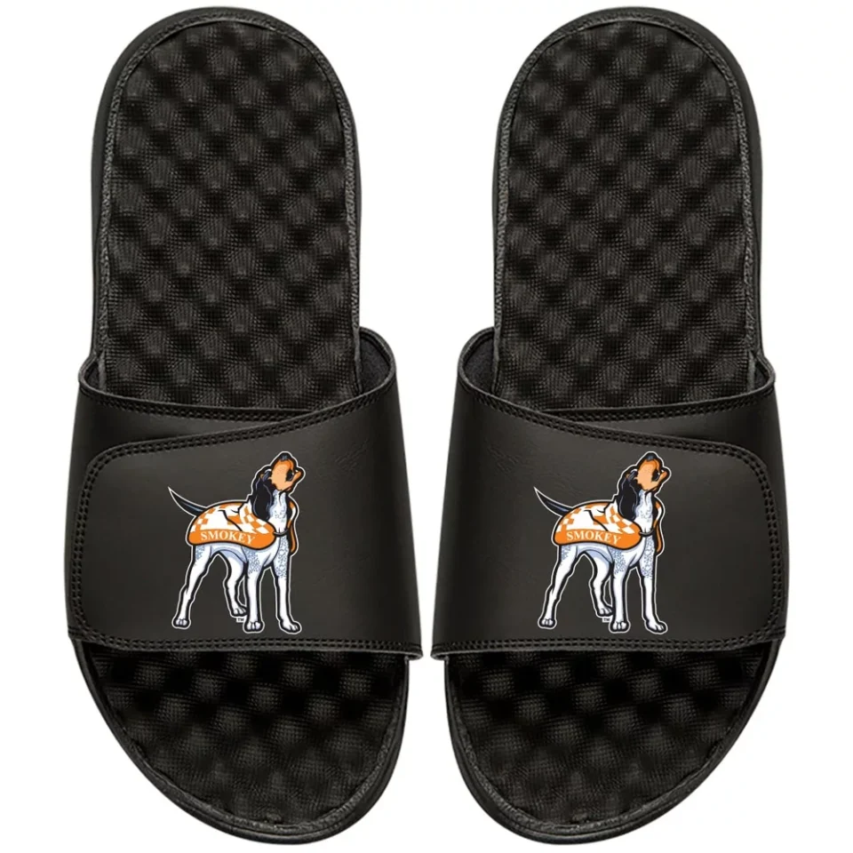 Wooden Long-Lasting Youth ISlide Black Tennessee Volunteers Mascot Slide Sandals