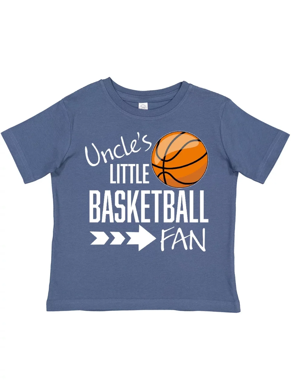 Essential Inktastic Uncle's Little Basketball Fan Boys or Girls Toddler T-Shirt