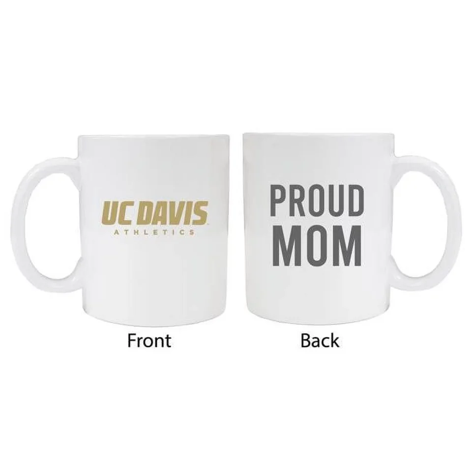 Home Multi-Purpose R & R Imports MUG-C-UCD20 WMOM UC Davis Aggies Proud Mom White Ceramic Coffee Mug