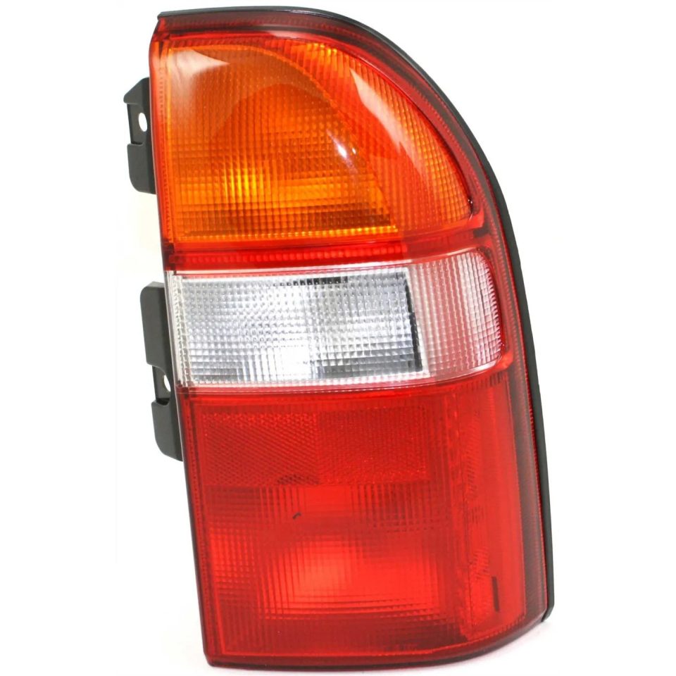 Clear Halogen Tail Light For 1999-2003 Suzuki Grand Vitara Right Amber/Clr/Red w/Bulbs