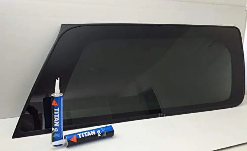 Food-Grade Glass Passenger Right Side Quarter Glass Quarter Window Compatible with Chevrolet Suburban/GMC Yukon XL 2000-2006 Models